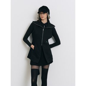 빅 카라 벨트 베스트_BLACK