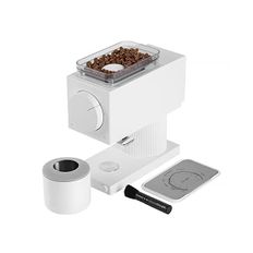 독일 펠로우오드 그라인더 712672 Fel로우 Ode 화이트 automatische Kaffeemuhle Stahl 80 Grams