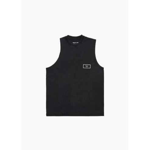 샵아모멘토 마틴로즈 25SS Logo Vest, Black