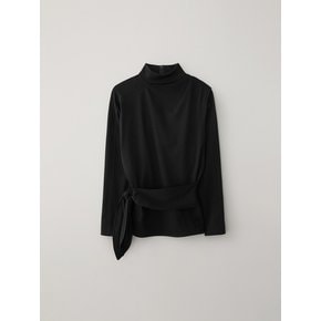 LAU TIE BLOUSE (BLACK)