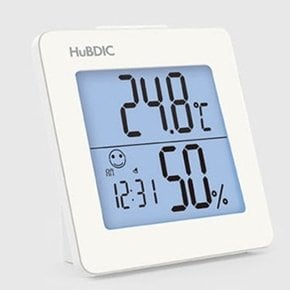 휴비딕HT1 디지털 시계 온습도계 온도계 습도계 (W9AF1A3)