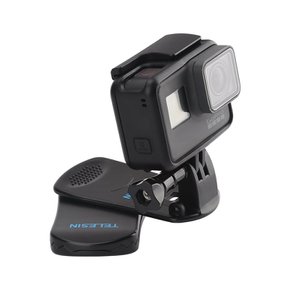 TELESIN 360°회전식 클립 마운트 Gopro Hero65432, Xiaomi Yi, SJCAM등의 스포츠 카메라에 대응