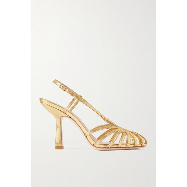 로플러 랜달 알렉산드라 메탈릭 가죽 샌들 46376663163039309