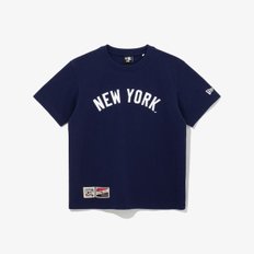 [키즈] MLB 쿠퍼스 타운 뉴욕 양키스 스크립트 티셔츠 오션 케이번 14310283