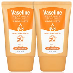 c2y 바세린 아쿠아 에센스 선크림 50ml 2개