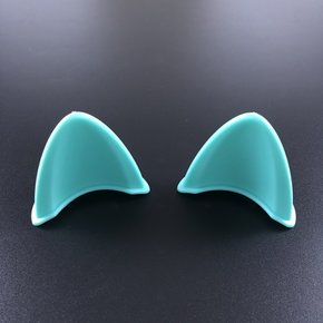 헬멧 오토바이 장식 고양이 귀 접착 고양이귀 바이크 악세사리 하이바 범용 자전거 고양이헬멧