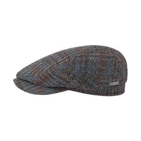 미국 스탯슨 플랫캡 헌팅캡 Stetson Burnet Harris Tweed Flat Cap Men - Made in The EU 135790