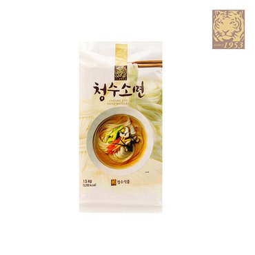 ViPET 청수 포장국수소면 1.5KG / 15인분 멸치 비빔 잔치국수