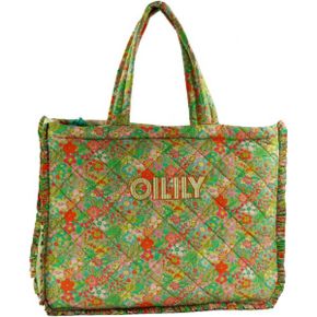 독일 오일릴리 가방 백팩 1831018 Oilily Quilted Sanne Shopper Bag 46 cm Leaf Green