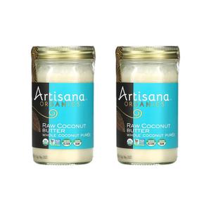  [해외직구] Artisana 아티사나 로우 코코넛 버터 397g 2팩