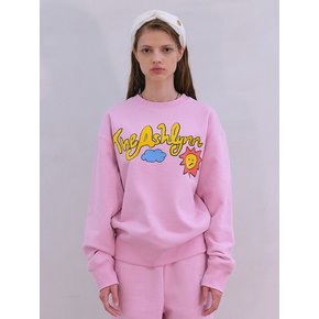 SUNNY STITCH SWEATSHIRT_PINK