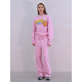 SUNNY STITCH SWEATSHIRT_PINK