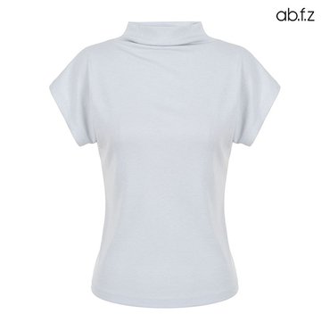 ab.f.z [ab.f.z/신상] 무지 반넥 캡소매 티셔츠 (AFZ2MK46A)
