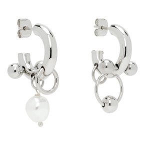 저스틴 클렌퀏 리사 이어링 Lisa Earrings Palladium