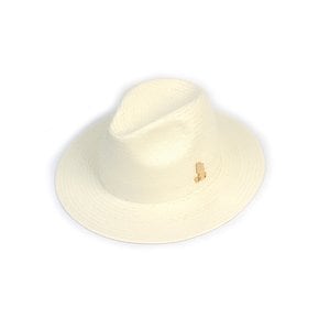 Summer Simple Basic Ivory Fedora 여름페도라