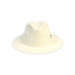 Summer Simple Basic Ivory Fedora 여름페도라