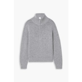 Wool and cashmere-blend turtleneck sweater 그레이 1647597348468139