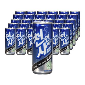  천연사이다 제로 250ml (30개)