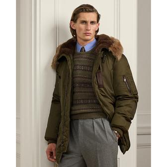 퍼플라벨 Purple Label 시얼링 트림 다운 파카 (MNPLOTW12820063301)