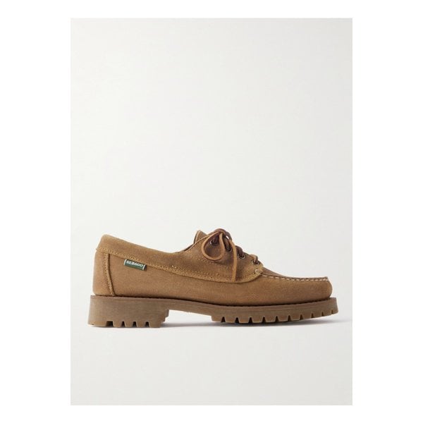 애스쿡 가죽 트리밍 왁스 스웨이드 보트 슈즈 뉴트럴 46376663162884793