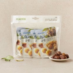 (G)피코크 군밤 60g*4입 - SSG.COM