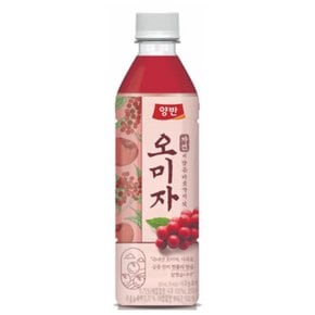 양반 오미자차 500ml 12입 대량 소량 전통차 접대