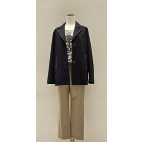 DH61270 보네르 배색 라인 재킷