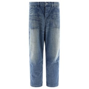 [휴먼 메이드] Jeans HM27PT011INDIGO Light Blue