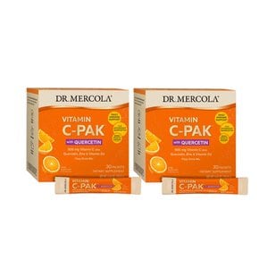 Dr. Mercola2개X  닥터머콜라  건강  기능  식품  영양제  비타민C팩  퀘르세틴  30패킷