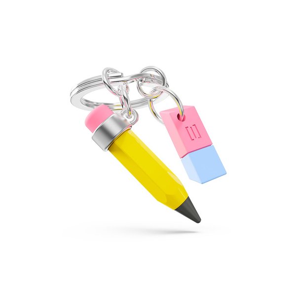 벨기에 키링 연필 & 지우개