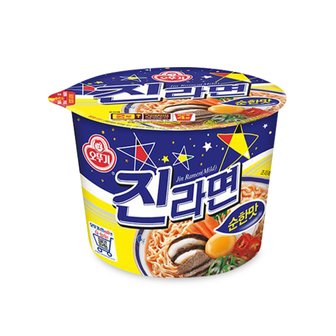 오뚜기 진라면 순한맛 큰컵 12입(110g x 12개)