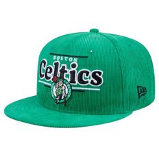 [해외] 1097775 뉴에라 모자 NBA 보스턴 셀틱스 Throwback Display Corduroy 9FIFTY Hat Kelly G