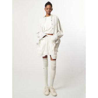 애스플래폼 AW61PS02_더블 도트 볼륨 G 쇼츠_오프화이트