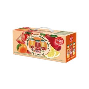 과일촌 감귤+토마토+사과 180ml*12