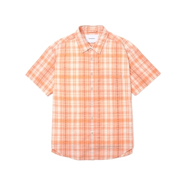 커버낫 멀티 체크 하프 셔츠 새먼 CO2402SS09SM