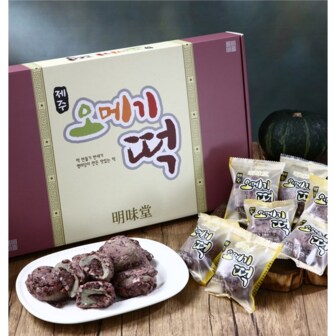  명미당 제주 오메기떡  60Gx40개 아침식사 답례떡