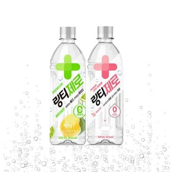  링티제로 500ml 복숭아12개 + 레몬라임12개.