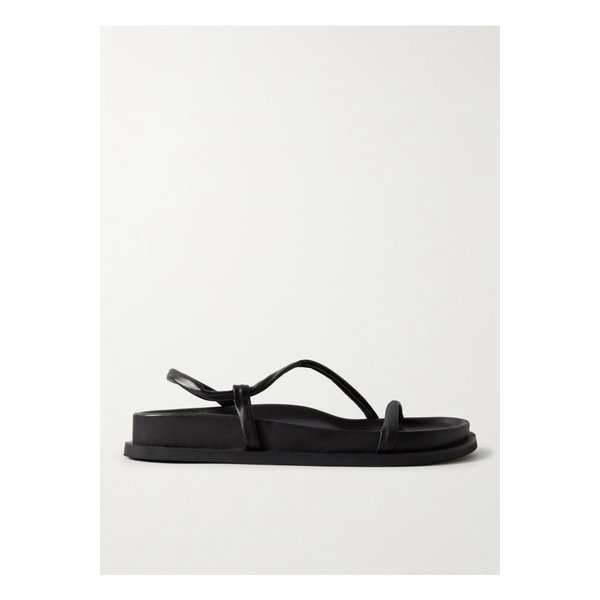 세인트 아그니 트위스트 가죽 슬링백 샌들 1647597332363082