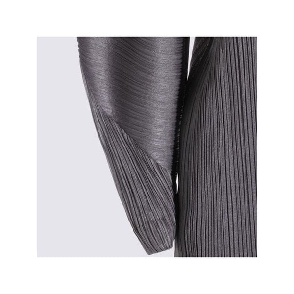 26SS 플리츠플리즈 미디 원피스 PP66JH43412 GRAY DOM