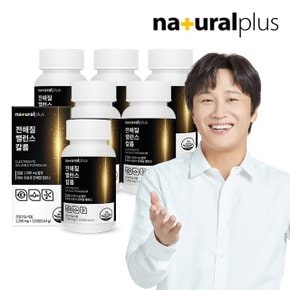 내츄럴플러스 전해질 밸런스 칼륨 포타슘 1500mg 120정 6병 / 체내 물과 전해질 균형