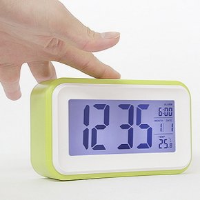 달력 온도계 알람 스누즈 Smart Alarm Clock