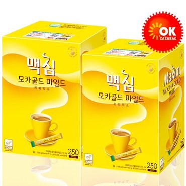 동서 맥심 모카골드 커피믹스 250T+250T/선물용