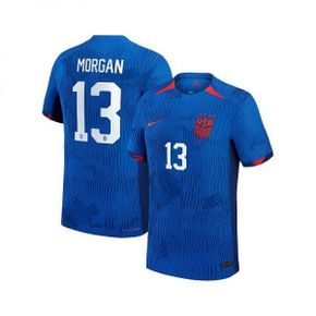 맨즈 Alex Morgan 로얄 USWNT 2023 어웨이 어센틱 저지 - 로얄 8277443