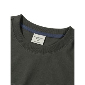 페인팅 까호 나염 롱슬리브 T57 카키 차콜