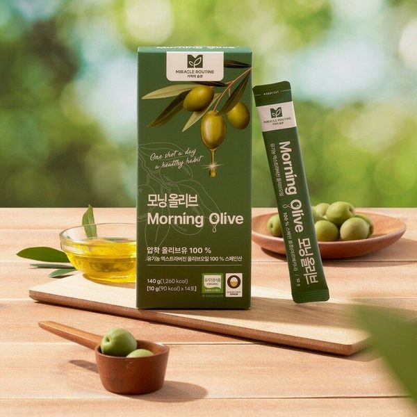 미라클루틴 엑스트라버진 모닝 올리브스틱 14포