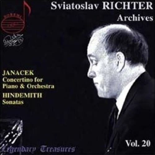 [CD]야나체크 - 콘체르티노 / 힌데미트 - 비올라 소나타, 피아노 소나타 2번, 바순 소나타, 트럼펫 소나타 / Janacek - Concertino / Hindemith - Sonatas (Richter Edition V