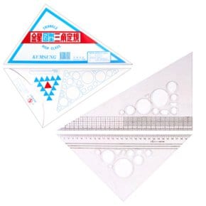 금성 삼각자 30cm 24개입