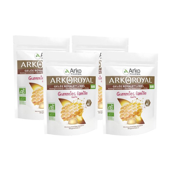 프랑스 내수용 아코로얄 로얄젤리 주니어 구미 60개입 4팩