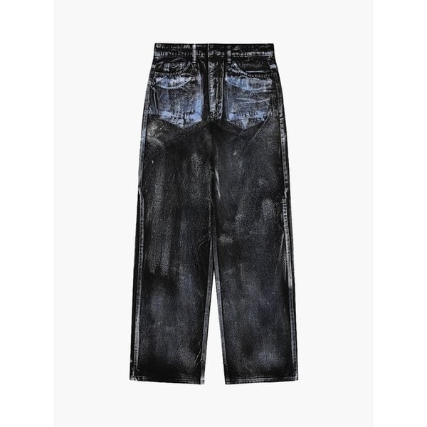 플럭키 데님 팬츠