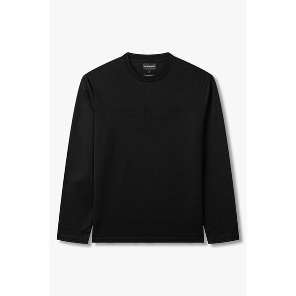 남성 로고 디테일 롱 슬리브 티셔츠 A515126007000